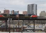 CSX empty oil/ethanol train